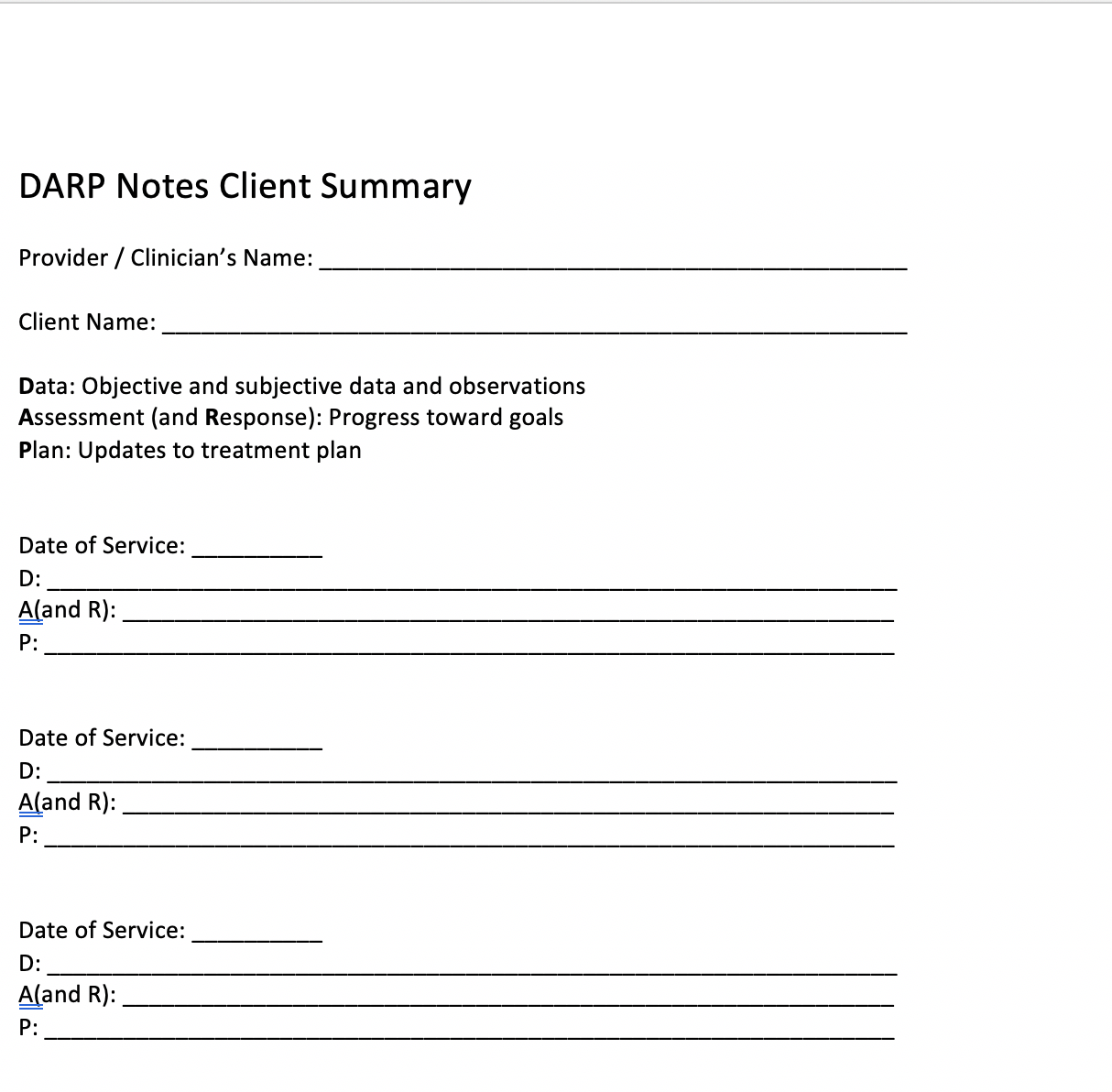 dap-notes-template